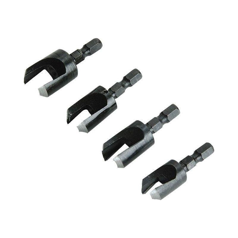 Faithfull Plug Cutter Set of 4 No.6-12
