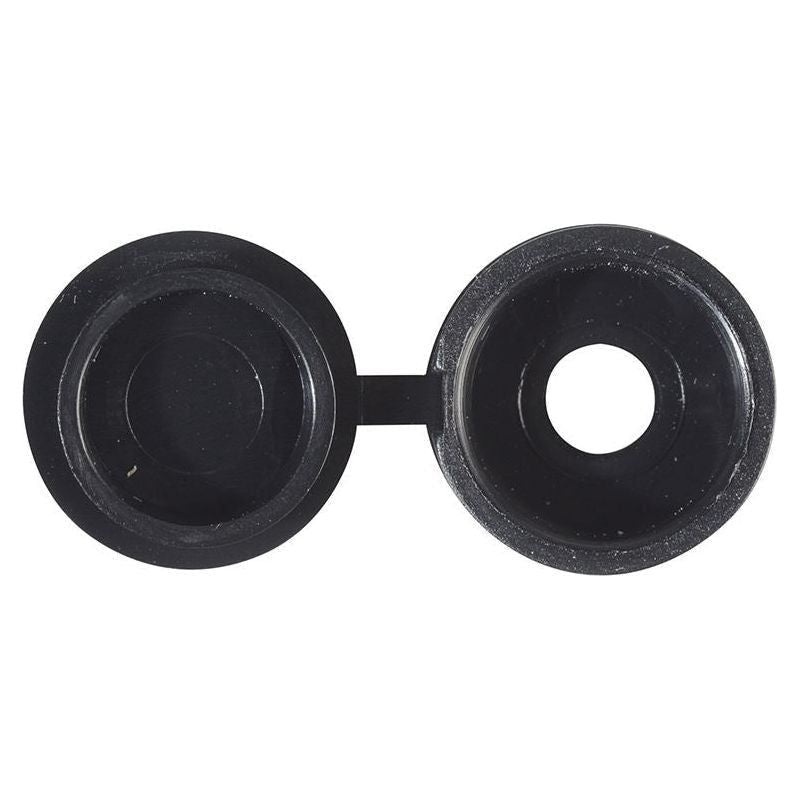 Forgefix Hinged Cover Cap Black No. 6-8 Bag 100