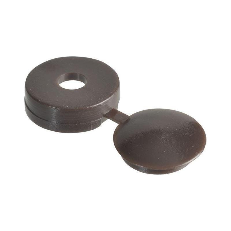 Forgefix Hinged Cover Cap Dark Brown No. 10-12 Bag 100