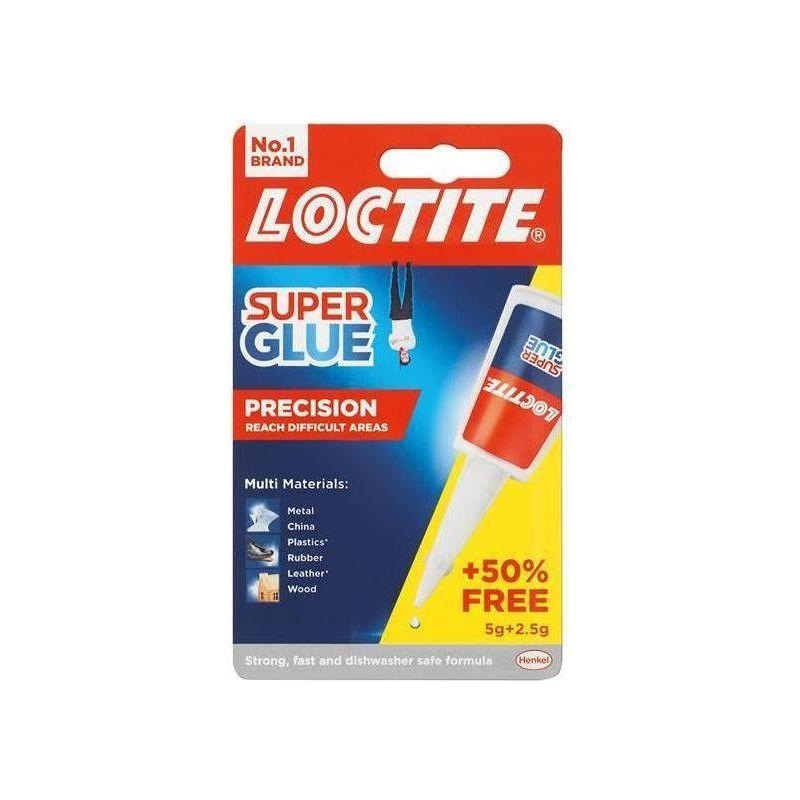 Loctite Super Glue Precision Bottle 5g + 50% Extra Free