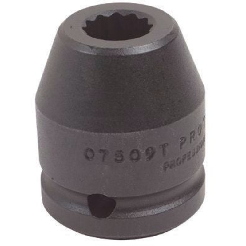 3/4 Drive Standard Impact Socket, 2 3/8