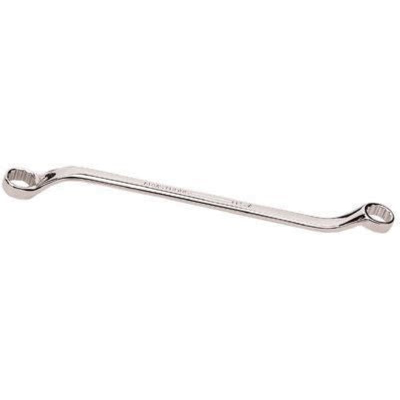 8 mm x 9 mm Box Wrench, 45 Offset, 190.500mm Length, Chrome