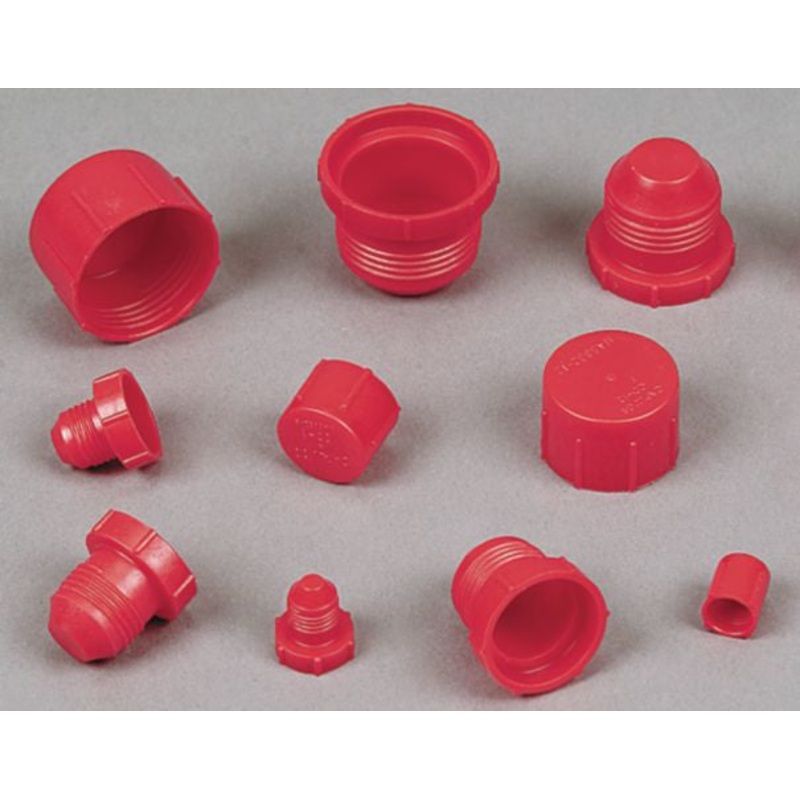 Assortment Threaded Plastic Caps+Plugs JIC 37
