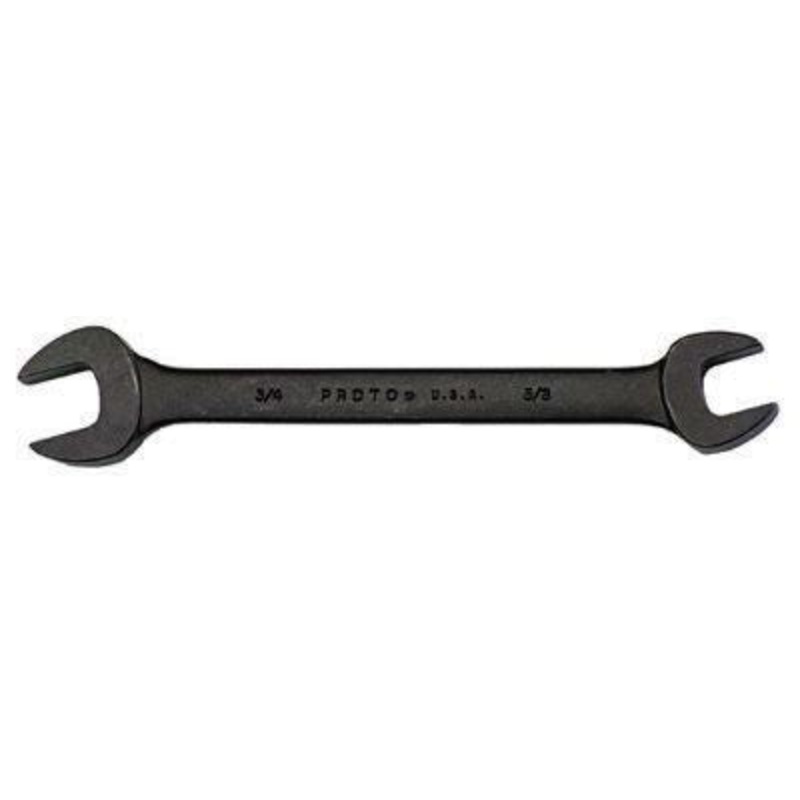 1 1/4 x 1 5/16 Open End Wrench, Black Oxide Finish