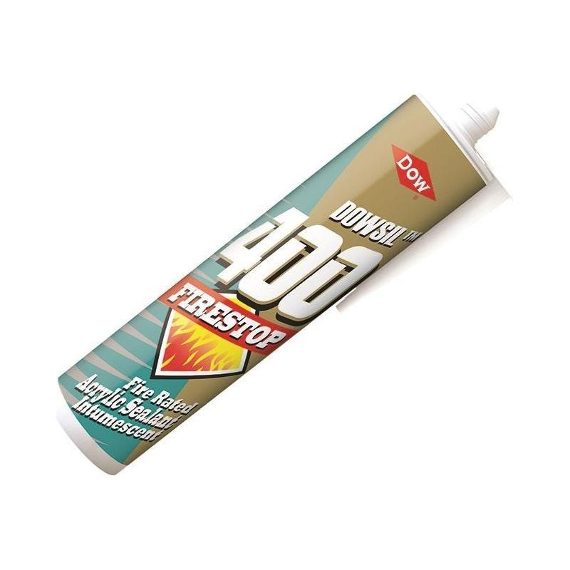 Dowsil Firestop 400 Acrylic Sealant White 380ml