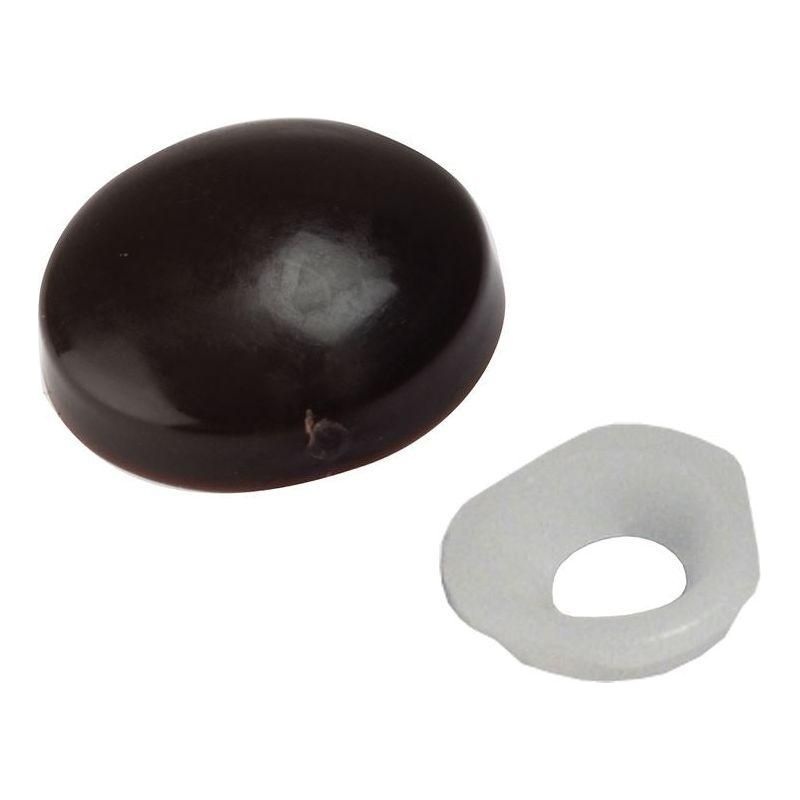 Forgefix Domed Cover Cap Black No. 6-8 Bag 25