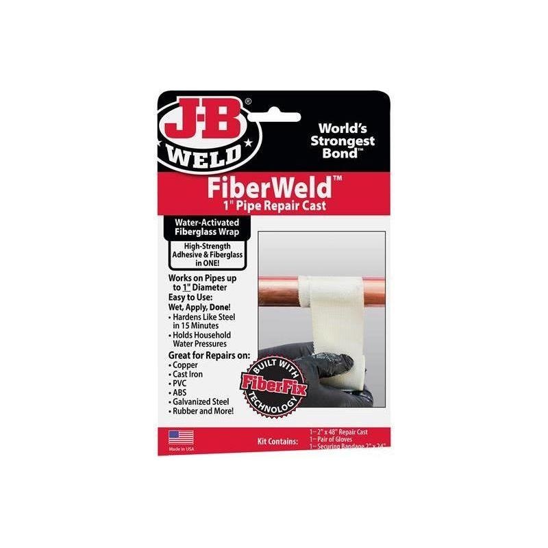 J-B Weld FiberWeld Pipe Repair Cast 2.5 x 121cm