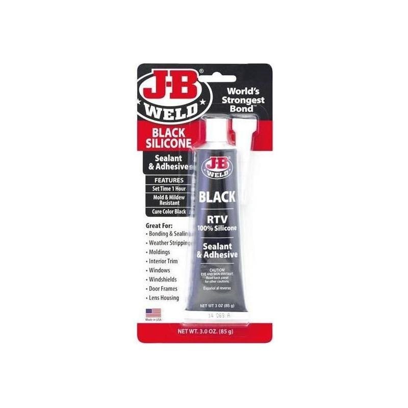 J-B Weld Silicone Sealant & Adhesive Black 85g