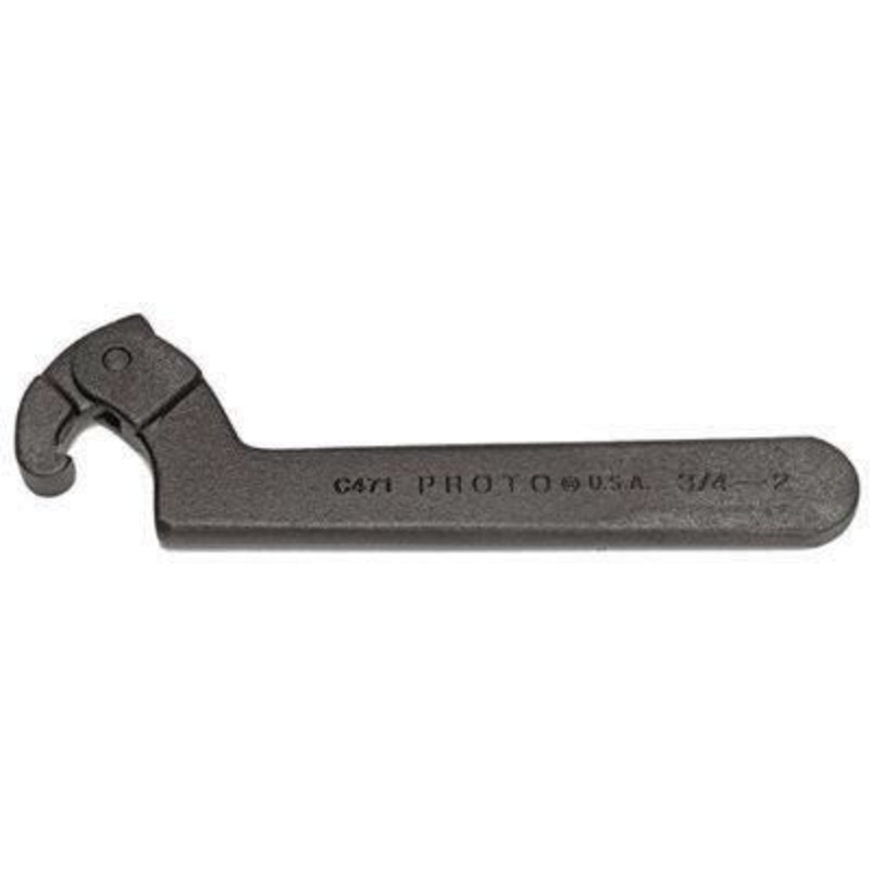 1 1/4 - 3 Adjustable Hook Spanner Wrench
