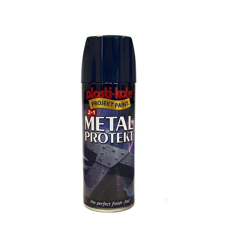 Plastikote Metal Protekt Spray Royal Blue 400ml