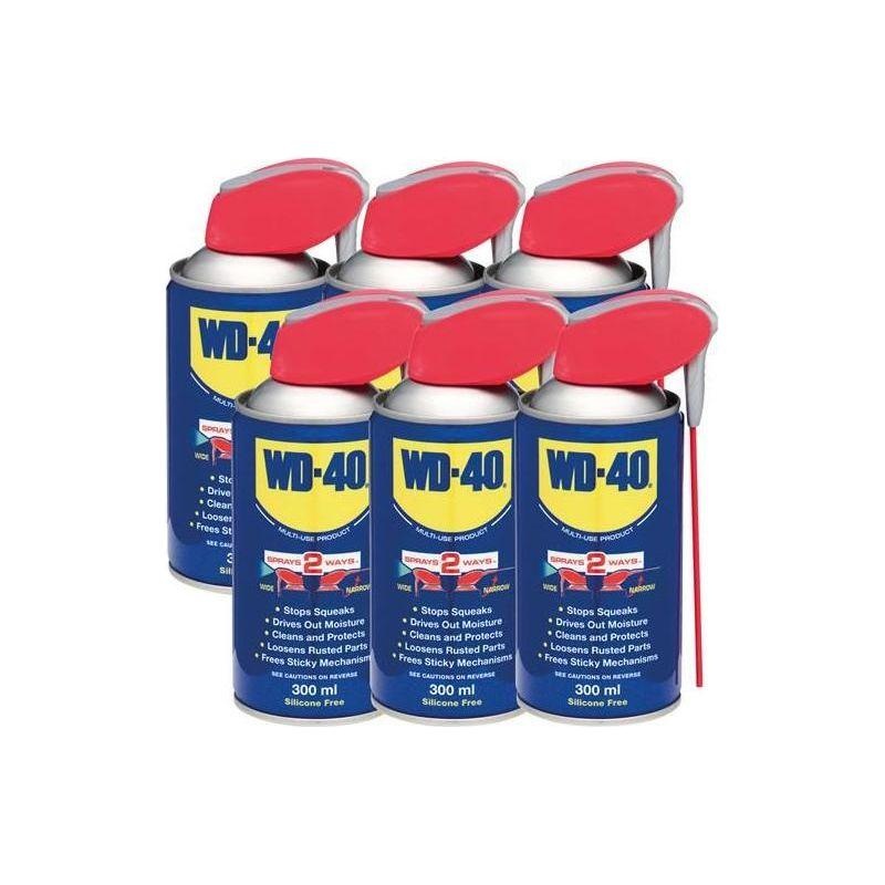 Wd-40 WD40 Multi-Use Smart Straw 300ml x 6