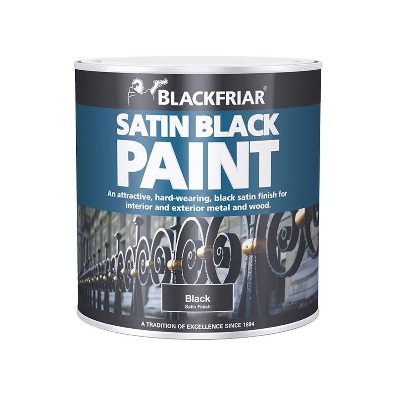 Blackfriar Satin Black Paint 500ml