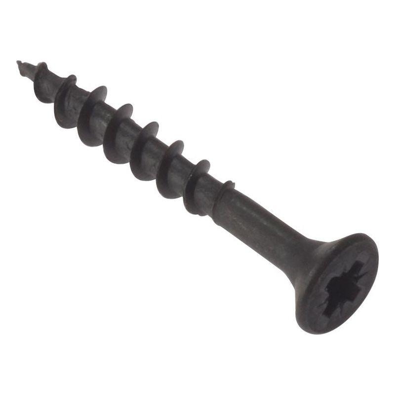 Forgefix Carcass Screws Pozi Compatible SCT Black Phosphate 4.2 x 32mm Box 200