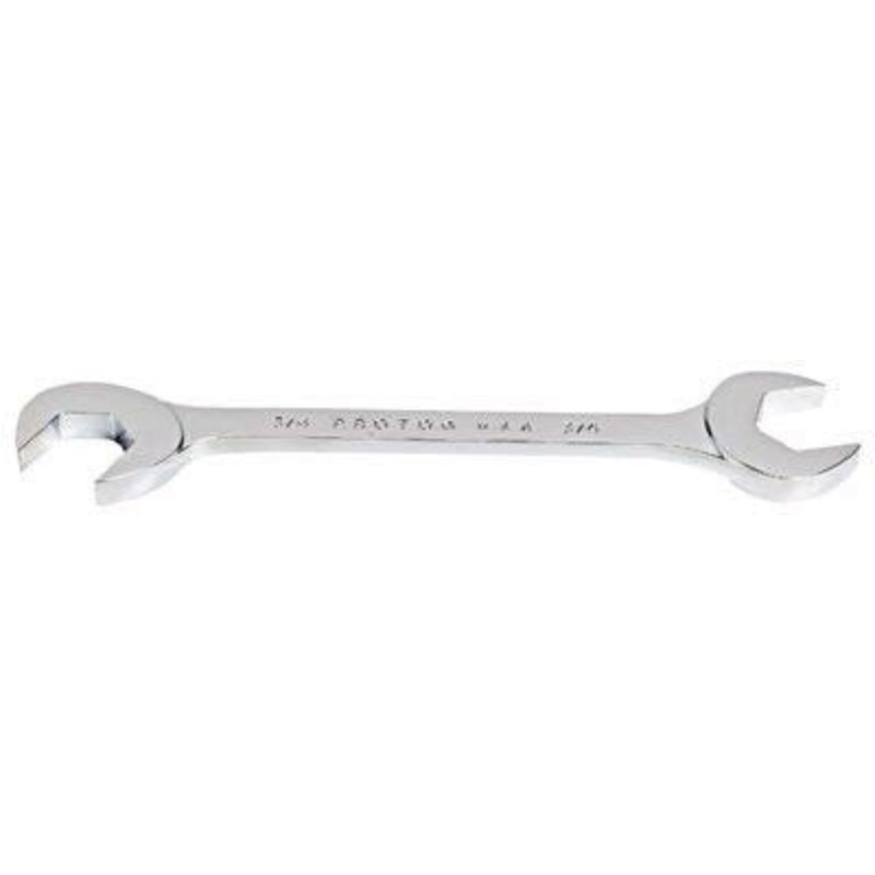 1 1/2 Open End Angle Wrench, Chrome Finish