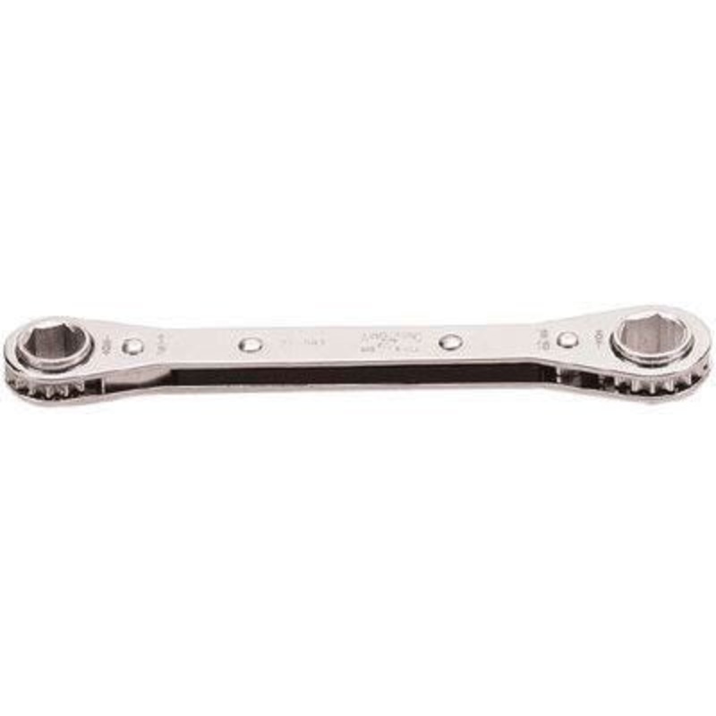 1 1/8 x 1 1/4 12-Point Straight Pattern Ratcheting Box Wrench