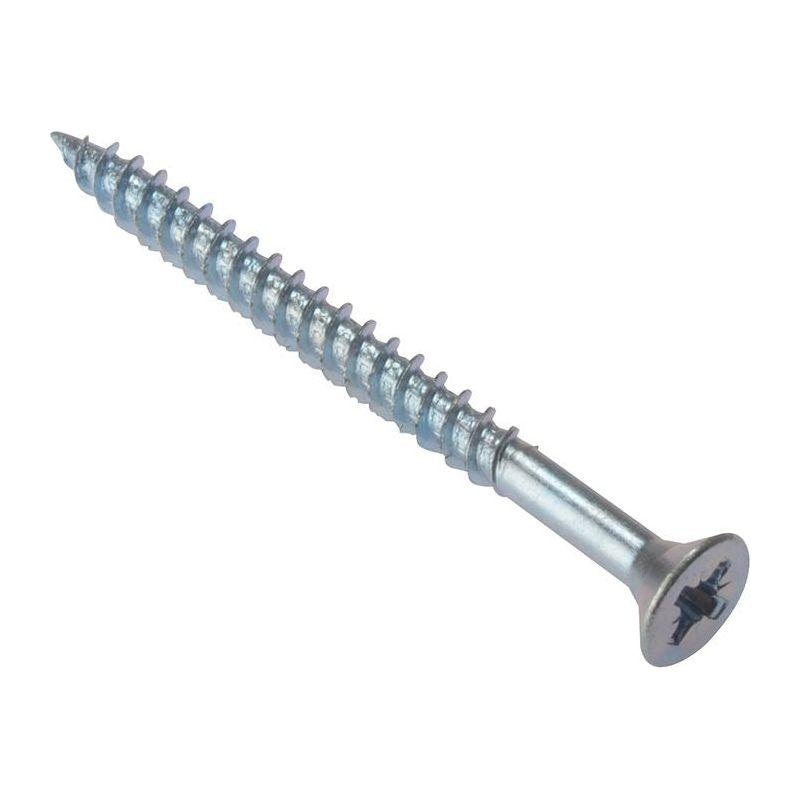 Forgefix General Purpose Pozi Compatible Screw CSK TT ZP 2.1/2in x 8 Box 200