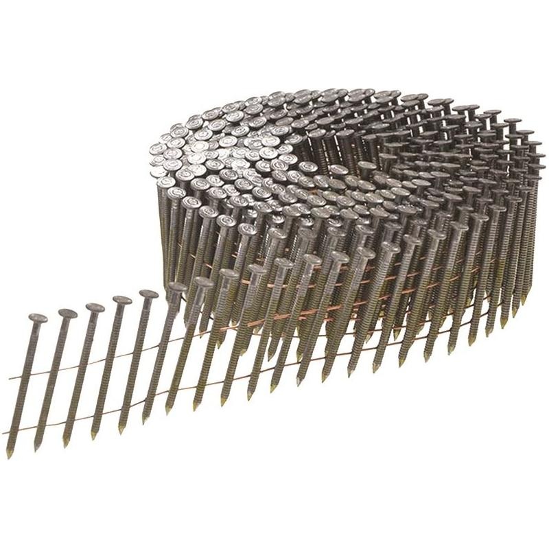 Bostitch Bright Ring Shank Coil Nails 3.1 x 65mm (Pack 5400)