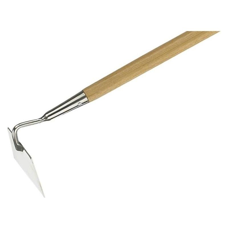 Kent & Stowe Stainless Steel Long Handled Draw Hoe, FSC