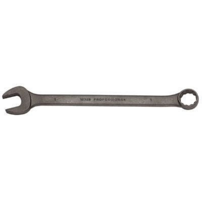1 1/4 12 Pt. Combination Wrench, 16 13/16 Length, Black Oxide Finish