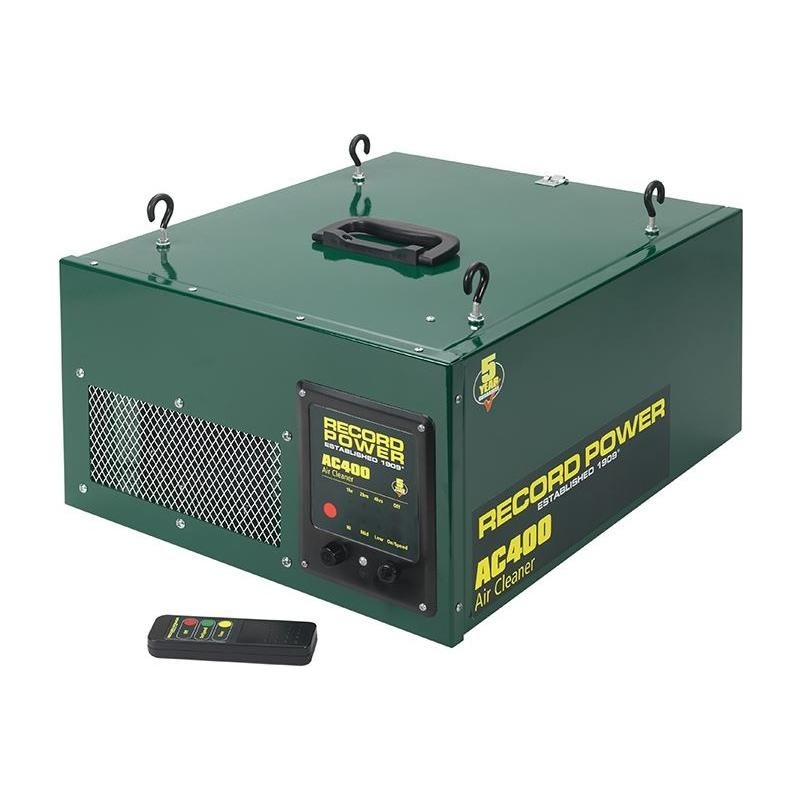 Record Power AC400 Two Stage Air Filter with Remote