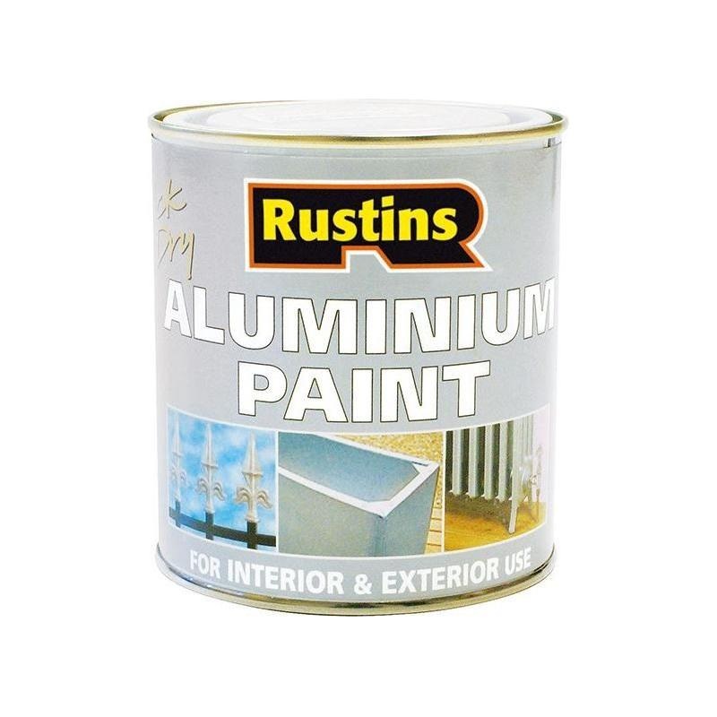 Rustins Aluminium Paint 500ml