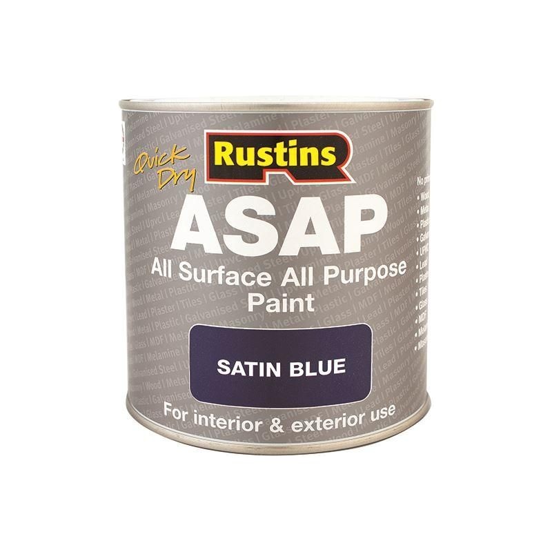 Rustins ASAP Paint Blue 250ml