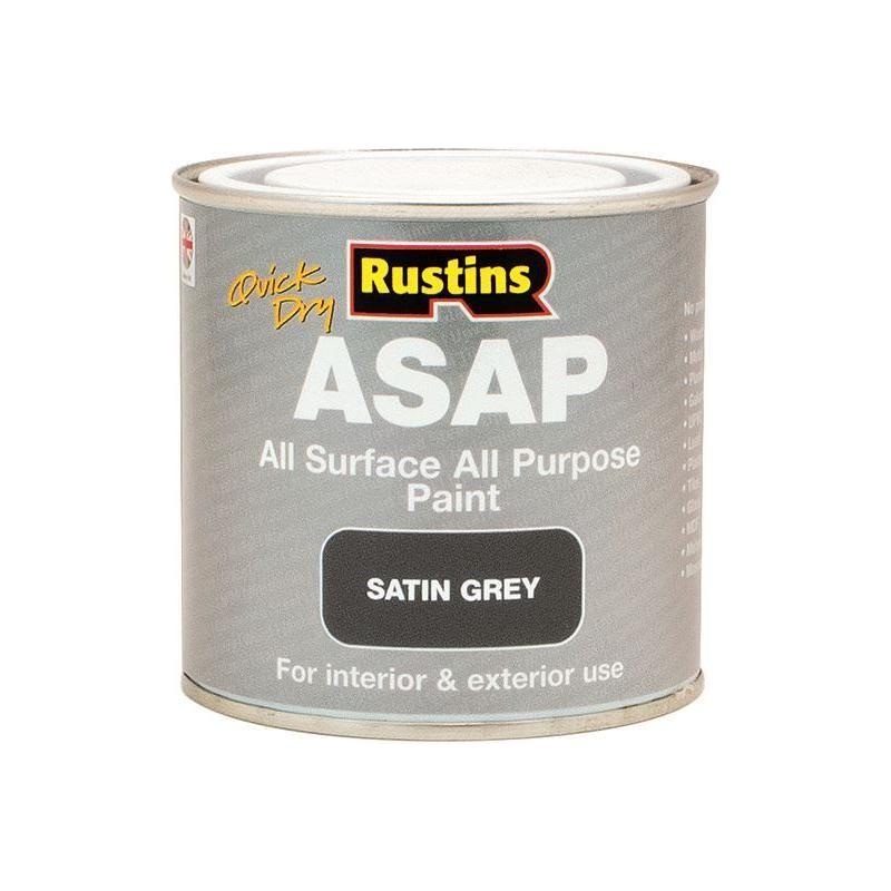 Rustins ASAP Paint Grey 250ml