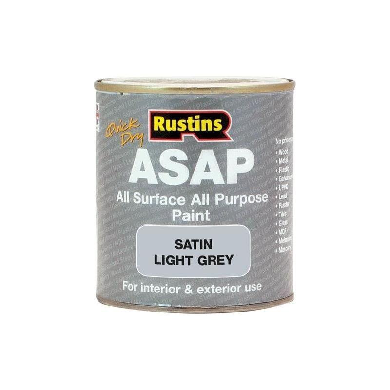 Rustins ASAP Paint Light Grey 250ml