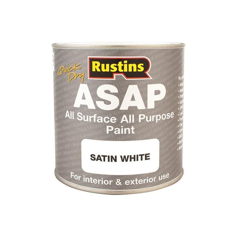 Rustins ASAP Paint White 500ml