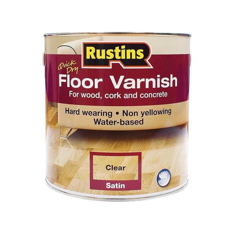 Rustins Quick Dry Floor Varnish Gloss 5 litre