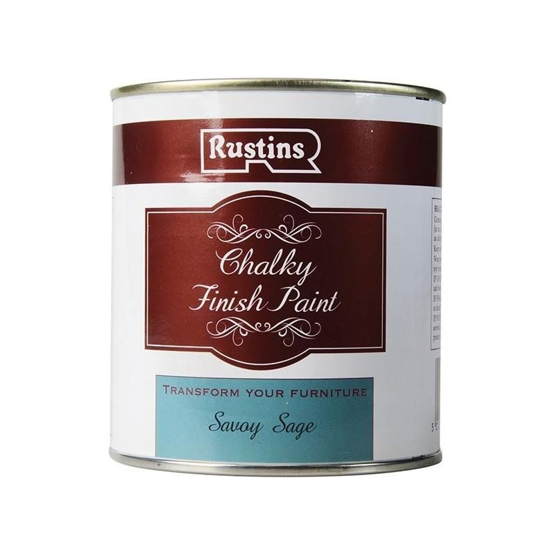 Rustins Chalky Finish Paint Savoy Sage 500ml