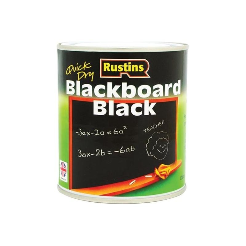 Rustins Quick Dry Blackboard Black 100ml