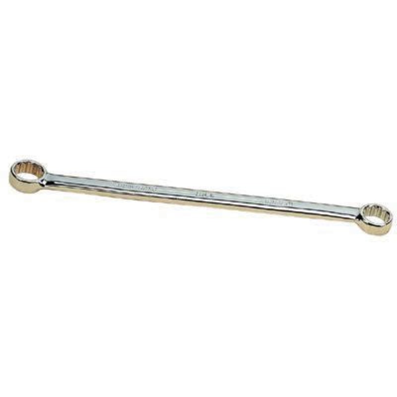 1 1/16 x 1 1/4 Box Wrench, 15 Offset, 17 1/4 Length, Chrome