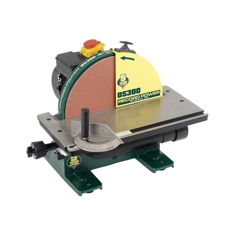 Record Power DS300 Cast Iron Disc Sander 305mm (12in)
