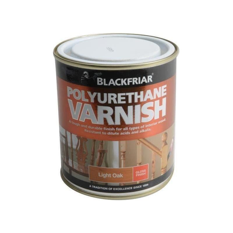 Blackfriar Polyurethane Varnish P40 Light Oak Gloss 500ml