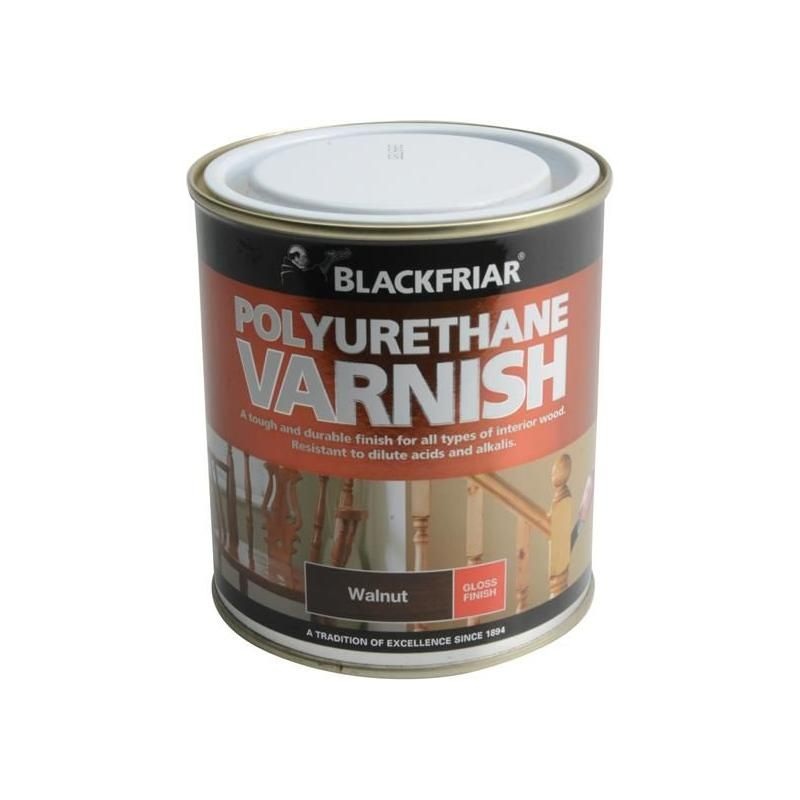 Blackfriar Polyurethane Varnish P70 Walnut Gloss 500ml