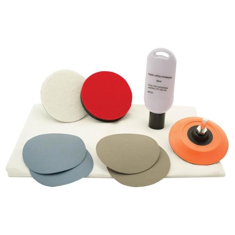 Flexipads World Class Plastic Scratch Repair & Polishing Kit