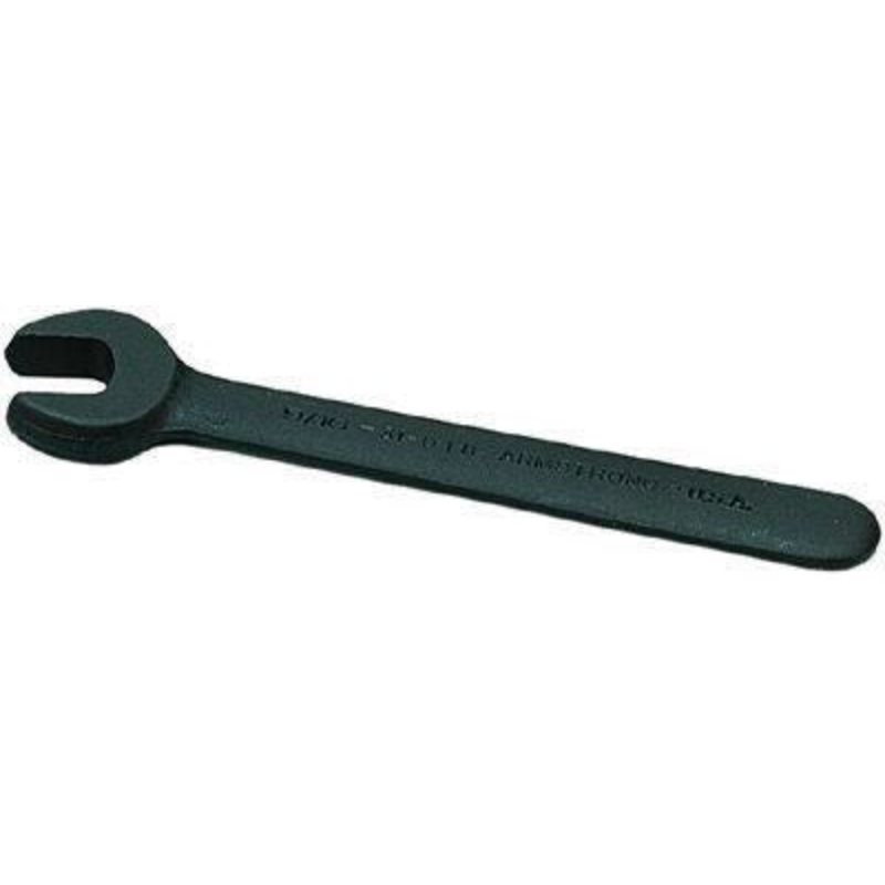 1 1/16 Single Head Open End Wrench, Black Oxide Finish
