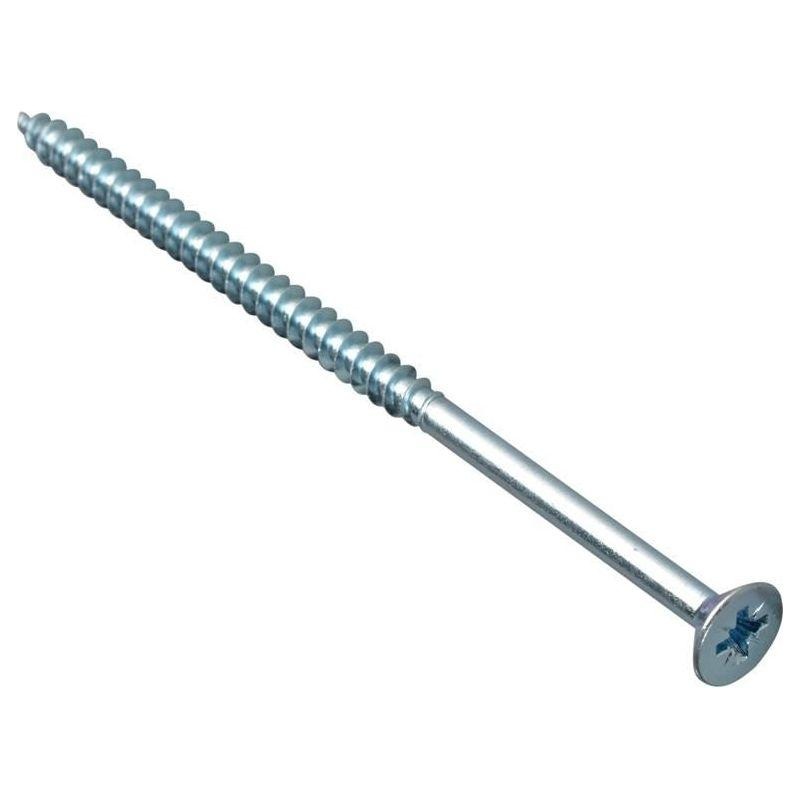 Forgefix Multi-Purpose Pozi Compatible Screw CSK ST ZP 5 x 100mm Box 100