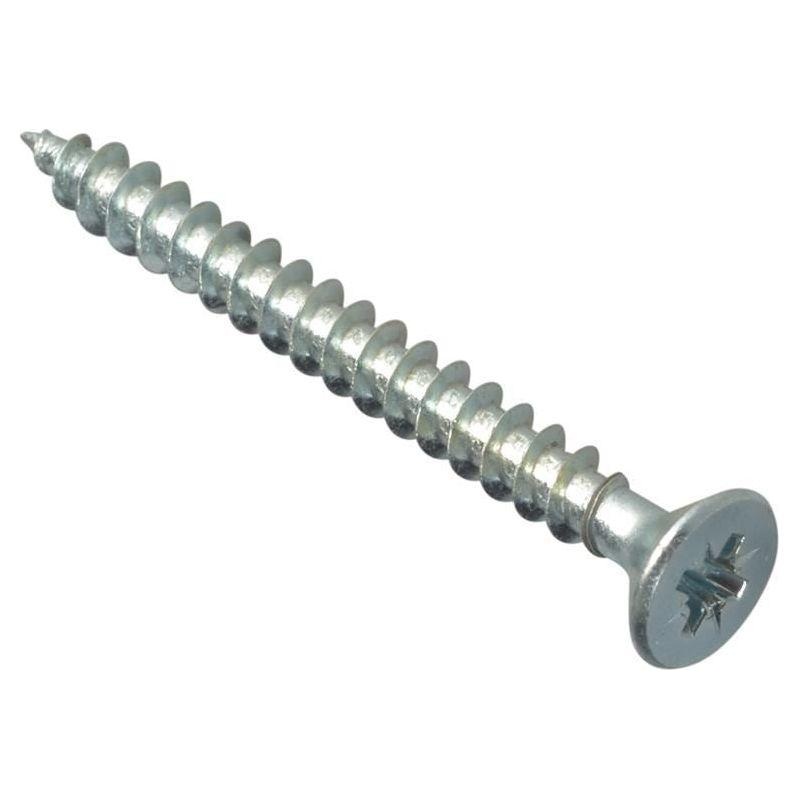 Forgefix Multi-Purpose Pozi Compatible Screw CSK ST ZP 5 x 50mm Box 200