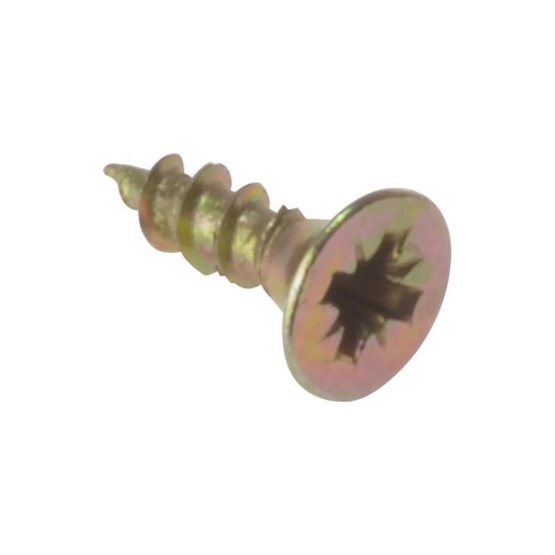 Forgefix Multi-Purpose Pozi Compatible Screw CSK ST ZYP 3.0 x 10mm Box 200