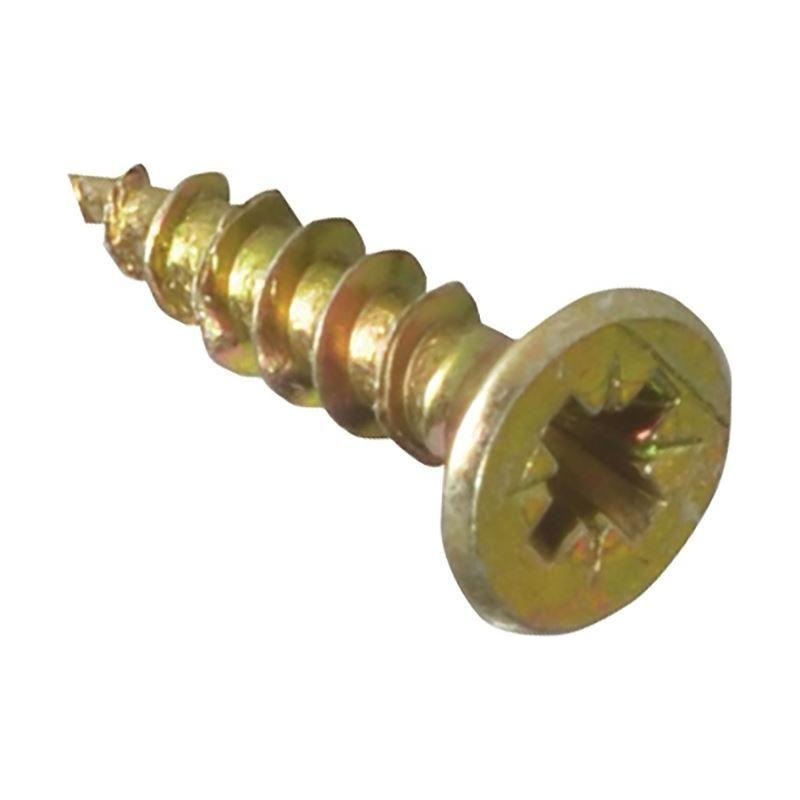 Forgefix Multi-Purpose Pozi Compatible Screw CSK ST ZYP 3.0 x 13mm Box 200