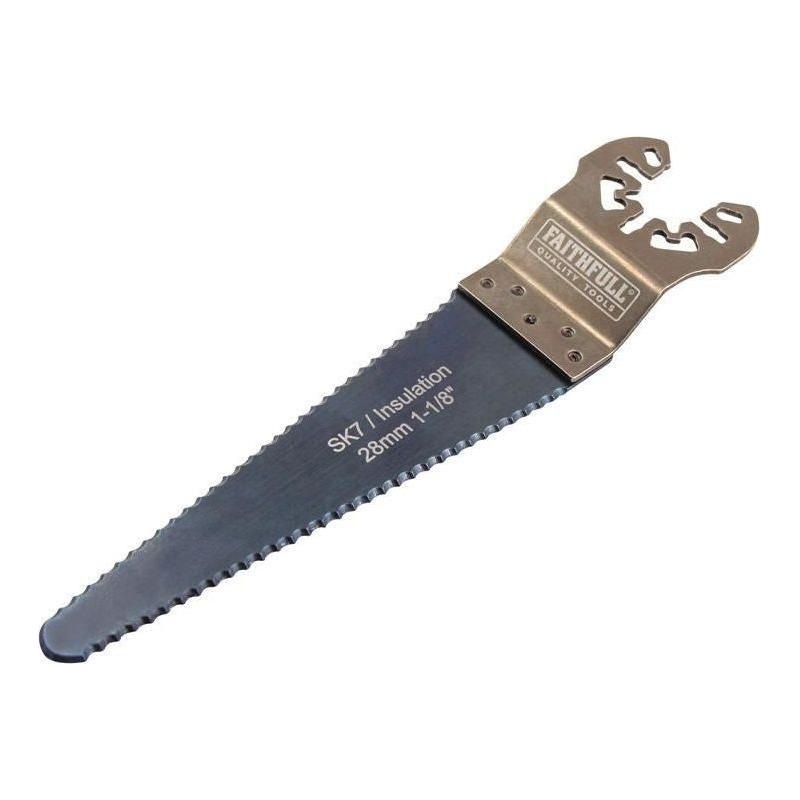 Faithfull SK7 Wavy Edge Insulation Cutter Blade 100mm