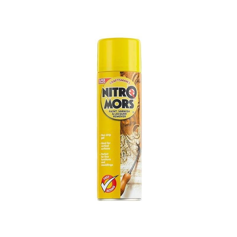 Nitromors Craftsman's Paint, Varnish & Lacquer Remover 500ml Aerosol