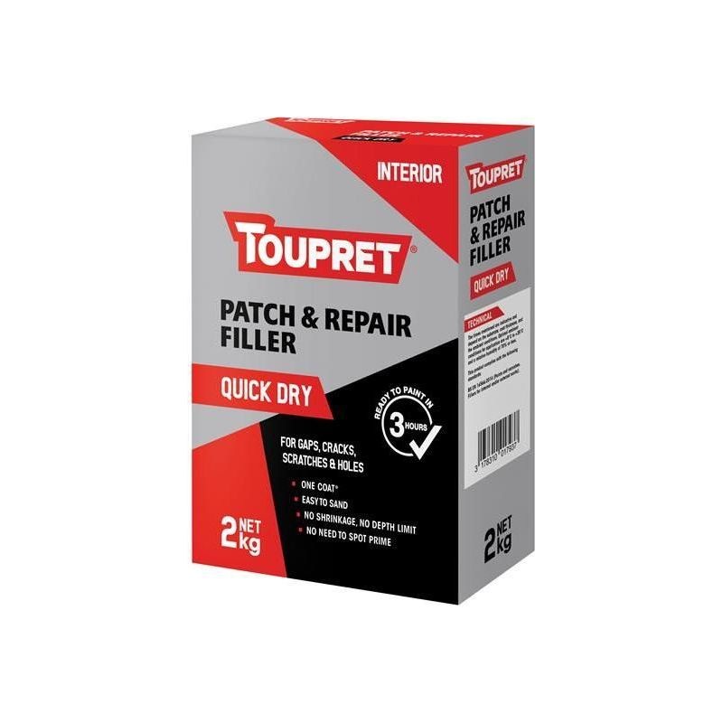 Toupret Quick Dry Patch & Repair 2kg