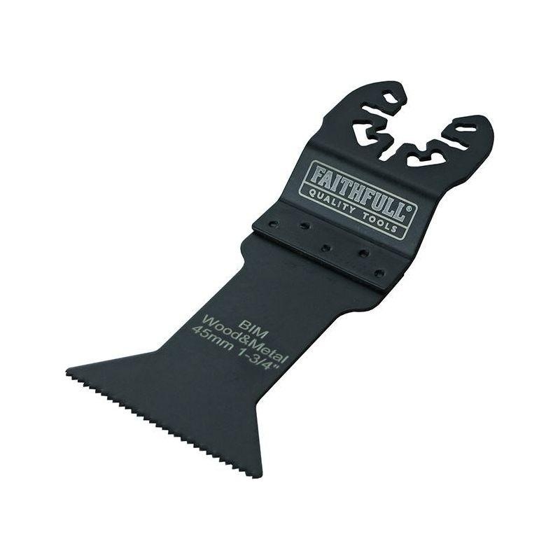 Faithfull Bi-Metal Flush Cut Wood/Metal Blade 44mm