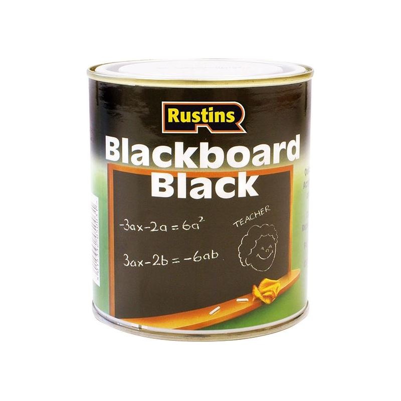 Rustins Quick Dry Blackboard Black 250ml