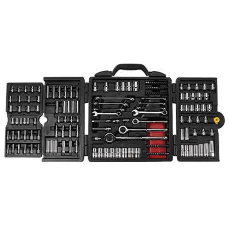 201 Piece 1/4, 3/8, & 1/2 Drive Mechanics Tool Set