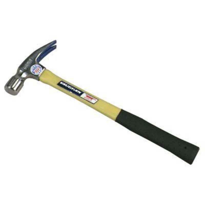 20 oz Straight Claw Hammer, 14 Overall Length