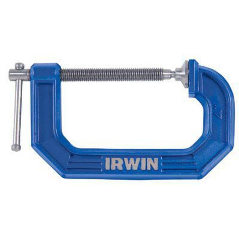 2 C-Clamp, 3 1/2 Throat Depth